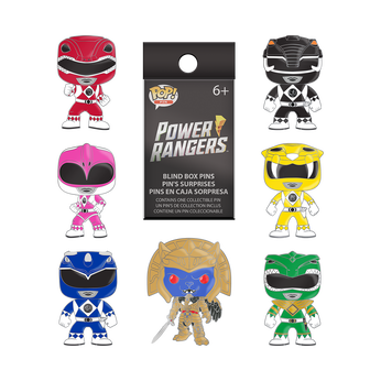 Power Rangers Mystery Box Pin, Image 1